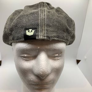 Goorin Bros. Distressed Leather Flat Cap!!!